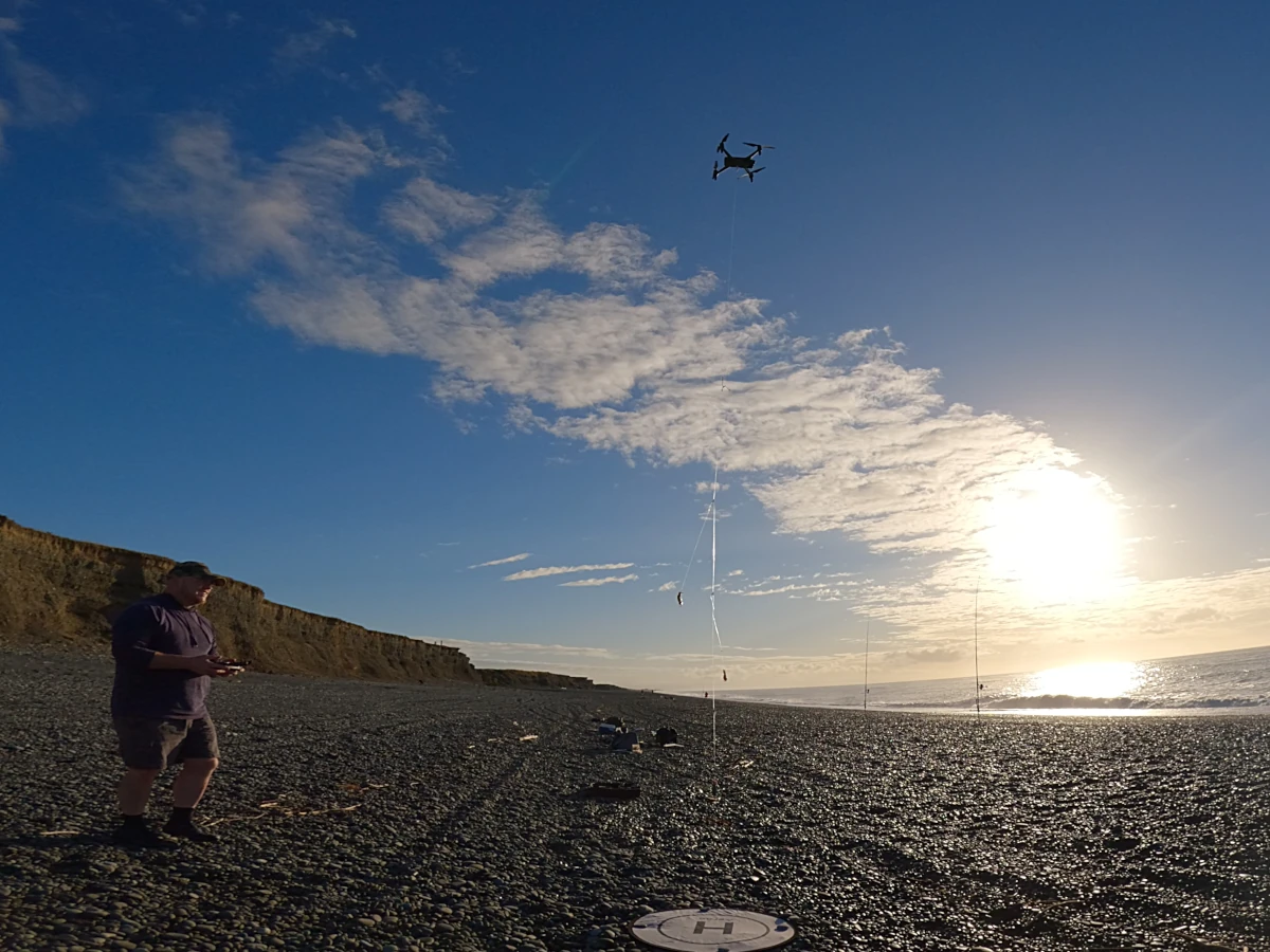 Aeroo Pro drone first flight